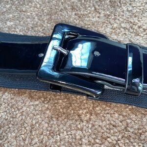 NWT New York & Company Black Women's Stretch Belt